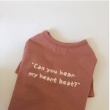 INS Style Soft Cotton Pet T-Shirt for Dogs and Cats