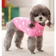 Festive Holiday Dog Hoodie Sweater