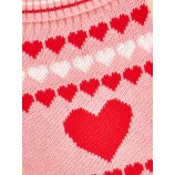  Heart Turtleneck Dog Sweater