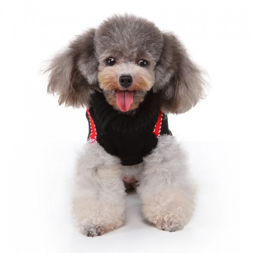 Deer Pattern Sweater for Small Dogs