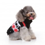 Reindeer Pattern Dog Fall Pullover
