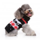 Deer Pattern Sweater for Small Dogs