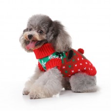 Reindeer Knit Sweater for Small Dogs