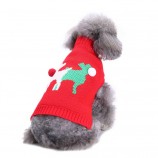 Skull Pattern Knit Dog Sweater – Holiday Streetwear for Pets