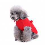 Red Festive Reindeer Pet Sweater