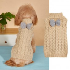 Braided Pattern Pet Sweaters