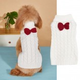 Solid Color Knitted Dog Jumpers
