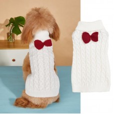 Solid Color Knitted Dog Jumpers