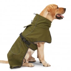 Winter Thick Warm Dog Jacket with Reflective Waterproof Outer Layer