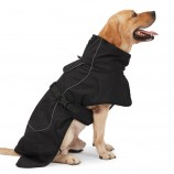 Winter Thick Warm Dog Jacket with Reflective Waterproof Outer Layer