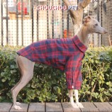 Plaid Cotton Dog Shirt for Italian Greyhound