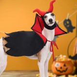 Halloween Pet Vampire Cape and Hat Costume