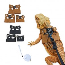 Adjustable Reptile Harness with Leash – LovelyPetpal Lightweight Outdoor Vest