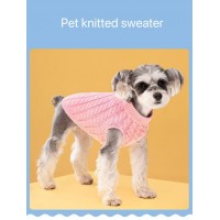 Cozy Cable-Knit Pet Sweater for Fall-Winter