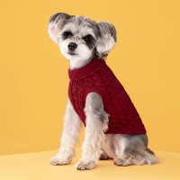 Candy-Colored Knitted Sweater for Small Pets
